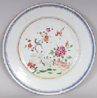 Chinese porcelain plate, Qianlong period (1736-1795) £40 million