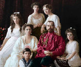 Emperor Nicholas II, the last ruling Romanov, and family