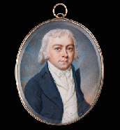 18th century miniature on ivory