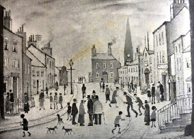 ‘The Village Street’ appeared in the Christie’s Review of the Year for the 1964-65 season having been sold for a then record price of 1,600 Guineas