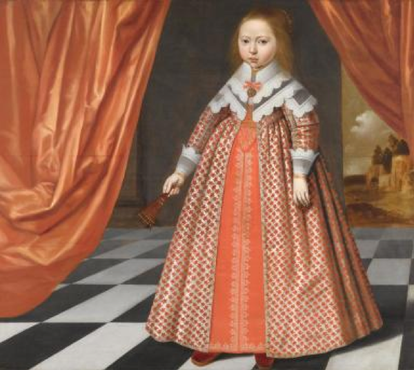 Dutch School, circa 1640 'Portrait of a young girl'