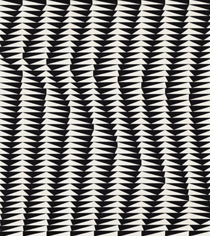 Bridget Riley Shift 1963