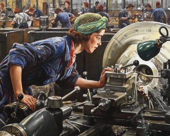 Laura Knight - Munitions worker