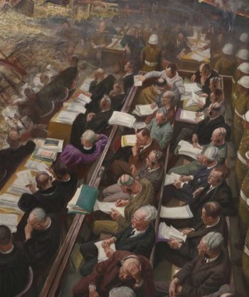 Laura Knight - Nuremberg war crimes trials