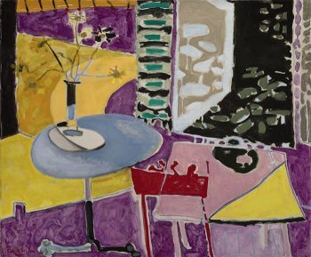 Patrick Heron Interior with garden window