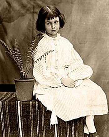 Alice Liddle aged 7