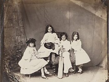 Alice, Ina, Harry and Edith Liddell