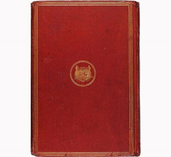 original red cloth binding of 1865 Alice