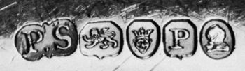 The hallmark for Paul Storr. London 1810